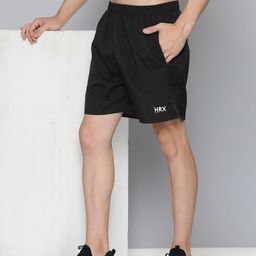 hrx by hrithik roshan Printed Men Black Sports Shorts-picture-37