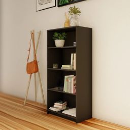 Engineered Wood Open Book Shelf-13