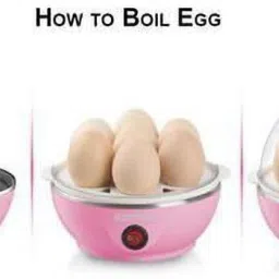 nitlok Egg Boiler Electric Automatic Off 7 Egg Poacher for Steaming, Cooking, Boiling and Frying, Multicolor 1 Egg Cooker image 2