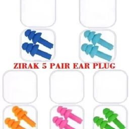 5 Pair Soft Silica Gel Noise Reduction for Sleeping/Meditation/Swimming Ear Plug Ear Plug-image-24