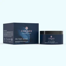 UNIQAYA Radiance-Boosting De-Tan Mask With Niacinamide & Glycolic Acid - 50g-46