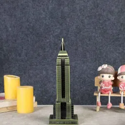 exim decor Metallic Empire State Building Monument Miniature Showpiece-picture-13