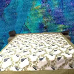 144 TC Cotton Double Jaipuri Prints Flat Bedsheet-image-31