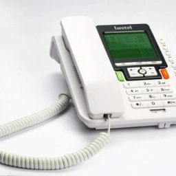 M71 Corded Landline Phone (Black, White, BLACK GREY) Corded Landline Phone with Answering Machine-22