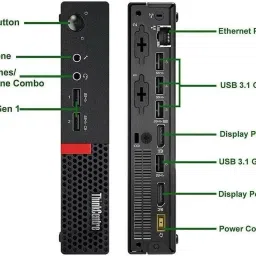 NICE COMPUTERS Core™ i7 - 6700 [4 Cores, 8 Threads, 3.40 GHz] - ThinkCentre Tiny Desktop [XVO] Lenovo Tiny PC - Intel Core i7 (6th Gen) [4 Cores, 8 Threads] (32 GB RAM/Intel® UHD 4K Graphics/1 TB SSD Capacity/Windows 11 Pro) Gaming Tower with MS Office image 5