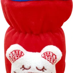 Bottle Cover for Feeders Soft Plush Stretchable Baby Feeding Bottle Cover with Easy to Hold Strap | Suitable for 60ml (Pack of 1)-14
