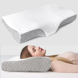 Memory Foam Solid Orthopaedic Pillow Pack of 1-11