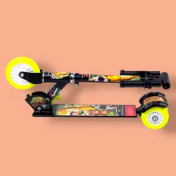 Hoverboard kids and adult with foldable, adjustable handle & colourful wheels HoverBoard Scooter-image-58