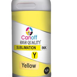 canoff Sublimation Ink Heat Transfer Printing on Mugs,Mobile,Polyester T-Shirt for use Yellow Ink Bottle-image-90