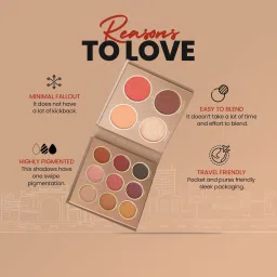 9 Shade Eyeshadow Highlighter Blusher Bronzer and Contour-Chandigarh 16 g-24