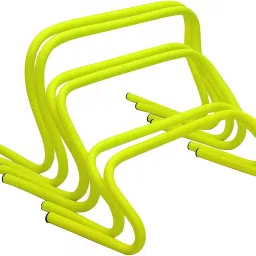 blissmo Agility Speed Training and Practice Hurdle for Track and Fields pack of 6 Plastic Speed Hurdles image 4