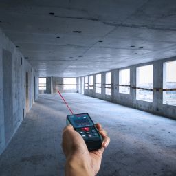 bosch GLM 400 Laser Distance Meter 40M Range Non-magnetic Engineer's Precision Level image 3
