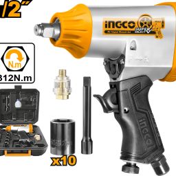 Air Set,312Nm, With 10 Pcs Socket, 4 Type Connector Pneumatic Impact Wrench-image-32