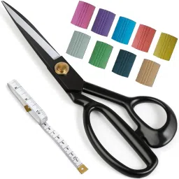 Tailoring and Crafting Scissor, Heavy Duty German Style High Carbon Steel 10inch Scissors-image-98