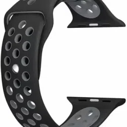 RUPELIK Soft Silicone Nike iWatch Strap Series 7,6,5,4,3,2,1/SE Compatible For Strap 45mm/44mm/42mm Smart Watch Strap Smart Watch Strap-image-38