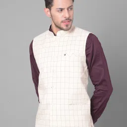 Checkered Men Waistcoat-image-35
