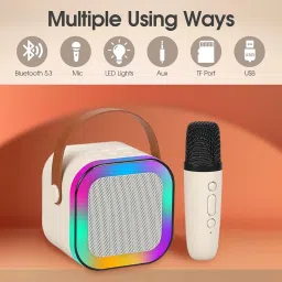Karaoke Machine for Kids spekar with Wireless Toys Gifts for Girls BoyBirthday-16