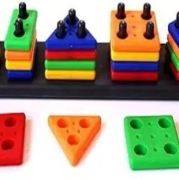 Toymoy Shape Sorter Long Stacker (PVC)-36