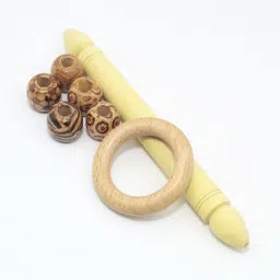craft affair | 3ply Twisted Oragnic Cotton Macrame thread (Each Color 10 Meter, 3mm) | Macrame Thread for Wall Hangers and DIY Projects | Pack of Five image 3