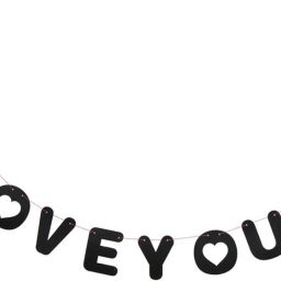Alphabetic I Love You 3 Meter Banner for Party Decoration, Wedding, Engagement, Valentine Banner-image-25
