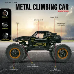 Rechargeable RC Car with Mist Spray Off-Road Monster Truck-image-15