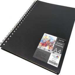 ARTIST A4 SKETCH BOOK, 116 PAGES| IDEAL FOR PENCILS, PENS, CHARCOALS & MANY MORE Sketch Pad-image-23
