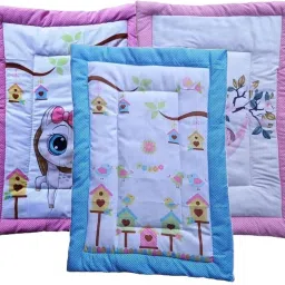 Soft Cotton Bedding with Birdhouse & Cartoon Prints-image-63