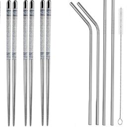 Eating Stainless Steel Korean Chopstick-image-32