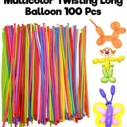 party land inc. Solid Twisting Modelling Balloons With Free Inflator Pump, Animal & Shapes Twister image 2