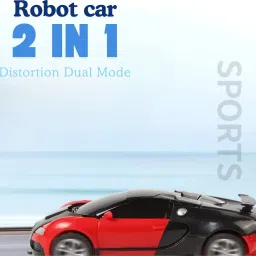 sve 2 in 1 Transformation Convertible Robot Car with Sound for Kids image 2