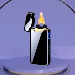 Cigarette lighter Usb Rechargeable Lighter Arc Lighter ANDLed Power DisplayB79 Pocket Lighter-image-55