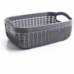 Plastic Multipurpose Compact Basket Kitchen, Bathroom and Office Net Storage Basket-image-93