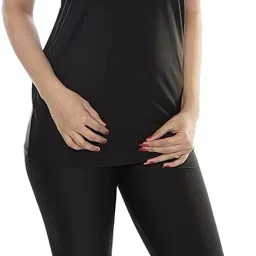 Solid Women Swim-dress Black Swimsuit-image-28