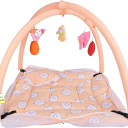 kwitchy Cotton Infants New Born Baby Mosquito Net Bed with Cushioned Pillow Mosquito Net image 4