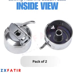 zxfatir TWO BOBBIN CASE FOUR BOBBIN FOR SEWING MACHINE Bobbin Case image 2