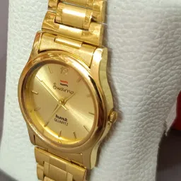 Analog Watch - For Men Watches for men gold color waterproof round analog wrist watches-image-23
