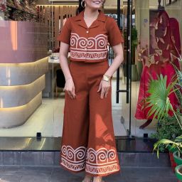 Top Palazzos Co-ords Set-image-106