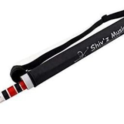 Flute Acrylic (Transparent ) Bansuri E Natural Medium with Written Manual & Bag Fiber Glass Flute-picture-15