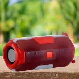 Clairbell Bluetooth Speaker Support Card/FM Aux/SD 5Hrs Playtime With Stereo Sound W133 10 W Bluetooth Laptop/Desktop Speaker-image-4