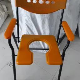 Foldable Shower Commode Chair For Toilet,Comfortable For Elderly Pregnant Women Commode Chair-image-48