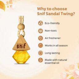 the old natural Sandal Twig Car Freshener Diffuser image 5