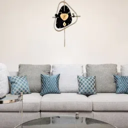 decorativs Ahmet Black Iron Novelty Wall Clock-picture-17