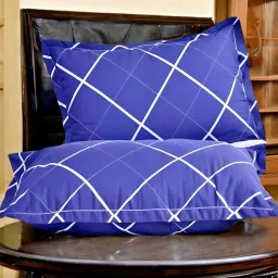 LUXURY Polyester Fibre Abstract Sleeping Pillow Pack of 2-28