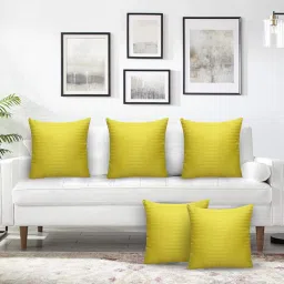 Supereb Quality Microfibre Stripes Cushion Pack of 5-image-46