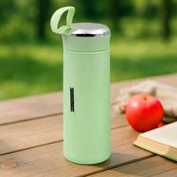 Vacuum Handheld Double Walled Insulation Water Bottle Ideal for Travel 400 ml Flask-image-43