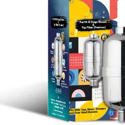 15 Stage Shower Filter for Hard Water | Removes Chlorine | Reduces Hair fall | Fixed Mount-19