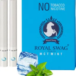 Herbal Cigarette Smoke 20 Stick Tobacco & Nicotine Free Cigarette(Mint Flavour) Smoking Cessations-picture-23