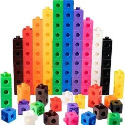 Cubes Building Blocks Toy for Kids Boys & Girls,100 Piece AA7T (Multicolor)-15