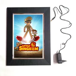 LITTLE SINGHAM LED FRAME 11.5 BY 15.55 15.5 inch LED PHOTO FRAME-image-2