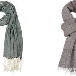Self Design Pure Cotton Men Multicolor Fancy Scarf-26